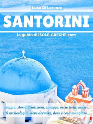 cover image of Santorini--La guida di isole-greche.com